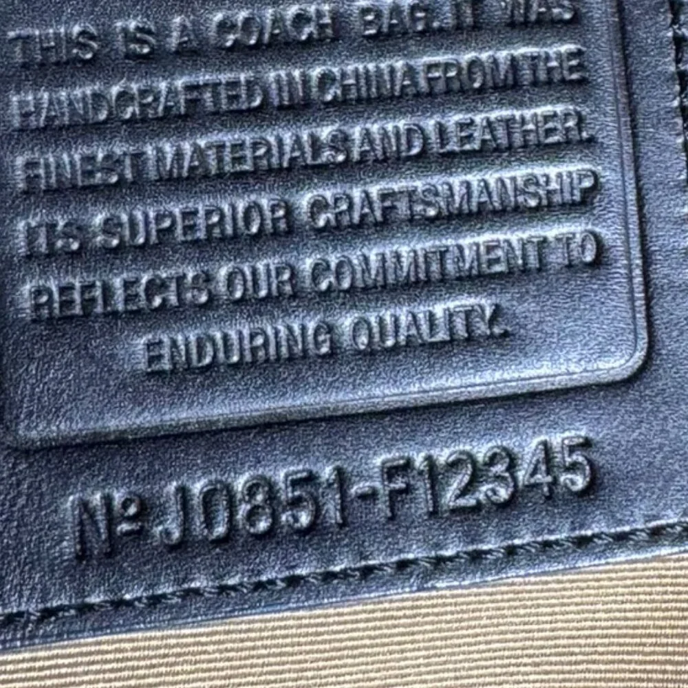 Coach Signature Jacquard Gallery Tote - Picture 10 of 14